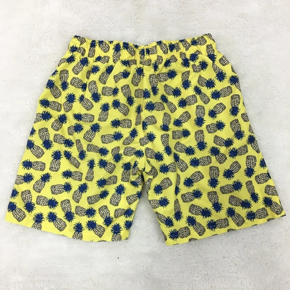 Pili Carrera Boys Pineapple Swim Trunk Shorts 10Y